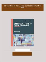 FREE PDF sample] Introduction to Real Analysis 3rd Edition Manfred Stoll  ebooks