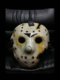 Unser team an produkttestern hat viele verschiedene hersteller & marken analysiert und wir präsentieren ihnen hier. Jason Maske Teil Vii See Damon Jason Voorhees Hockey Maske Etsy