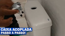 COMO INSTALAR CAIXA ACOPLADA DO VASO SANITÁRIO PASSO A PASSO CELITE, DECA,  SENSEA, INCEPA ICASA ROCA
