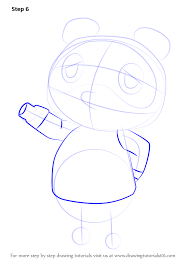 Learn How To Draw Tom Nook From Animal Crossing Animal Crossing Step By Step Drawing Tutorials Animal Crossing Drawing Tutorial Drawings