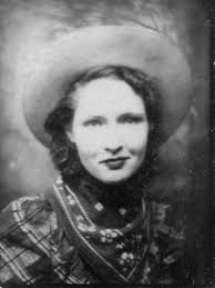 My Mum outside 65 Sherborne Crescent, around 1984/85.