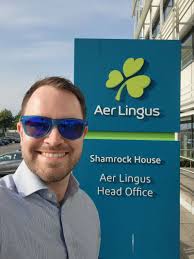 Couldn't resist a cheeky, first day pic! ☀️ Delighted to be joining Aer  Lingus and looking forward to my onboarding over the coming weeks. ☘️