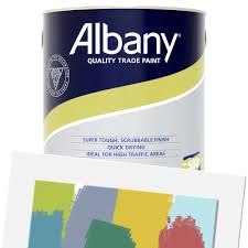 albany durable matt colour tinted 5l