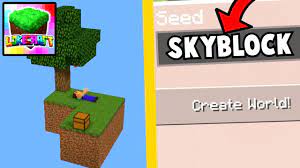 Who was originally created skyblock? Best Skyblock Seed In Lokicraft Mobile Games Youtube