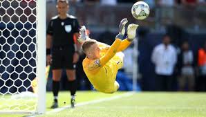 In the current club everton played 4 seasons, during this time he played 163 matches and scored 0 goals. Nations League News Jordan Pickford Admits To Nerves As He Is Spotkick Hero For England In Switzerland Win Sport360 News