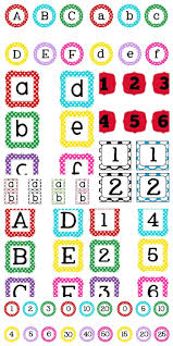 For example, alphabet worksheets a has a picture with an apple. Cute And Free Word Wall Alphabet And Numbers Teach Junkie
