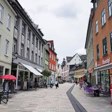 A View Down Strasse Des Friedens In Ilmenau Thuringia Germany Travel Tourism Tourist Leisure Life Symmetry Igersilmenau Igersthuringia Igersgermany