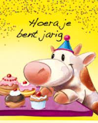 Koetjes 09 Hoera Je Bent Jarig Brenda S Bloemenkaartjes