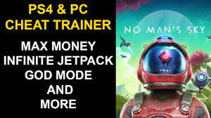 Cheat Trainer For No Man S Sky On Ps4 And Pc Youtube