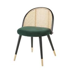 Chaise lounge cannot be held responsible for any items that are left behind in the venue. Chaise Vintage Verte Cannage En Rotin Et Bouleau Massif Mauricette Maisons Du Monde