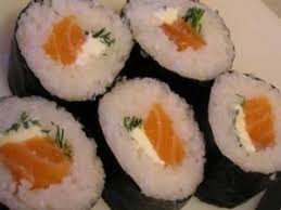 Recette Sushi Maki Saumon Fume Fromage Ciboulette Recette Sushi Maki Recette Sushi Recette Asiatique