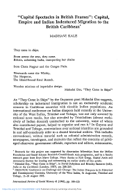 Indian Indentured Migration ...
