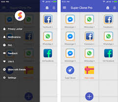 Clone una variedad de aplicaciones . Super Clone Pro Multiple Accounts App Cloner Apk Download For Android Latest Version Com Polestar Superclone