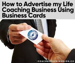 Add a specialty finish · multiple shapes and sizes How To Advertise My Life Coaching Business Using Business Cards