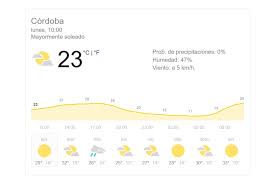 Córdoba es una de las regiones más cálidas de colombia y tiene una temperatura media diaria máxima de 33 grados. Como Estara El Clima En Cordoba Durante La Semana
