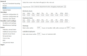 An employee leave planner is a simple spreadsheet that allows the user to track, manage, record and report on employee's leave, half day or absence from working hours across the whole calendar year. Rule Set Configuration Roster Clockon Knowledge Base