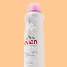 Evian spray is recommended by skin experts, makeup artists, and top models to help hydrate skin and quickly refresh makeup!. Evian Natural Mineral Water Facial Spray