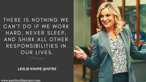 We have to remeber what's important in life: Leslie Knope Quotes Waffles Friends Work Dogtrainingobedienceschool Com