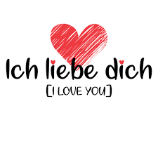 Liebe „gutes, angenehmes, wertes) ist im engeren sinne die bezeichnung für die stärkste zuneigung, die ein mensch für einen anderen menschen zu empfinden. Ich Liebe Dich German I Love You Romantic Clothing The Tipsy Red Fox