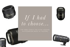 What's the best lens for wedding photography. Three Lenses Every Wedding Photographer Needs