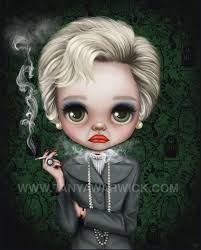 Pulp Fiction Blythe doll art