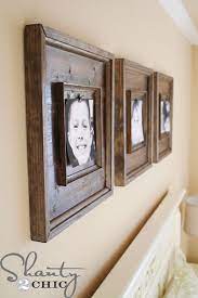 These reclaimed diy wood picture frames can add so much character to any blank space. Pin On For The Home
