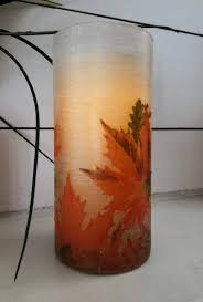 Fall Decor Dollar Tree Idea Learn How To Decoupage On Glass With Napkins And Mod Podge Modpodge Falldec Decoupage Glass Fall Decor Dollar Tree Fall Decor