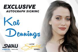 Post a leak, get banned. Cgc With Swau Hosts Marvel Universe Star Kat Dennings For A First Ever Private Signing Cgc