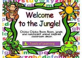 Welcome To The Jungle Classroom Decor