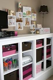 Now lets get inspired and drool over all of these craft room/office images! Jess Larsen Design Studio Tour Craft Room Office Craft Room Storage Dream Craft Room