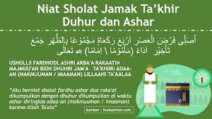 Maybe you would like to learn more about one of these? Niat Dan Tata Cara Sholat Jamak Qashar Dhuhur Ashar Maghrib Isya