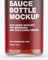 Download Chili Sauce Bottle Mockup In Bottle Mockups On Yellow Images Object Mockups PSD Mockup Templates