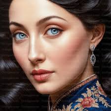 Fine Art Giclee Print, Portrait of a Woman #24-0815