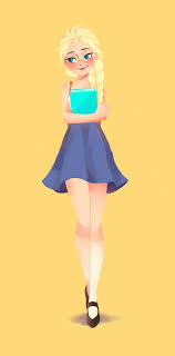 Modern Elsa During School Time I Really Love This Outfit Elsa Frozen Elsa And Anna Elsa Frozen
