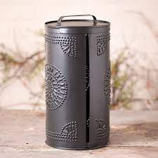 The perfect paper towel holder is discreet and functional. Punched Tin Paper Towel Dispenser In Smokey Black K17 24sm