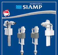 Впускной клапан для сливного бачка унитаза SIAMP Brio 754-1/2P, нижнее  подключение 1/2'' быстрое наполнение