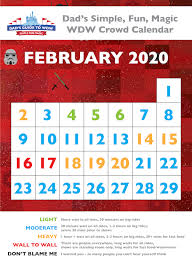 february disney world crowds calendars tips and more