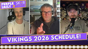 Minnesota Vikings 2026 schedule is set! - YouTube