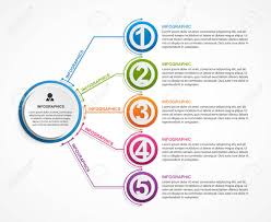 Infographic Design Organization Chart Template For Business Presentations