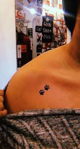 See more ideas about tattoos, dog tattoos and print tattoos. 50 Adorable Dog Paw Tattoos And Ideas To Pay Homage To Your Furry Friend Tattoo Me Now