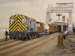 Railway Painting By Michael Land Train Art Train Posters Railway