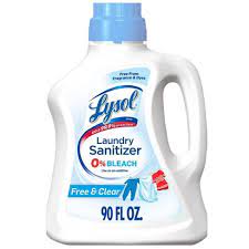 • soaks stubborn soil free without hard scrubbing. Lysol Laundry Sanitizer Free Clear 90oz Target