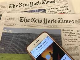 It is ranked 18th in the world by circulation and 3rd in the u.s. ç±³æ–°èžå¤§æ‰‹nyã‚¿ã‚¤ãƒ ã‚º ç·æœ‰æ–™èª­è€…750ä¸‡äººçªç ´ æ—¥æœ¬çµŒæ¸ˆæ–°èž
