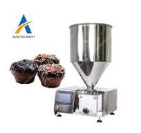 Máquina de inyección de crema para relleno de Croissant de pan, molde de  inyección de moño, taza de decoración de pasteles, máquina de cobertura de  ...