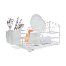 Interdesign forma stainless steel scrub hub sponge caddy polished. Dish Racks Dish Drainers Sink Caddy Kmart