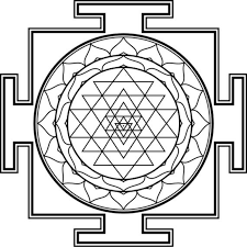 Yantras 22 Coloring Pages Pdfs For Meditative Creativity Etsy Sri Yantra Sacred Geometry Symbols Meditative Coloring