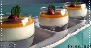 Pana Cotta Mangue Passion Recette Recette Dessert Peu Calorique Recette Panais