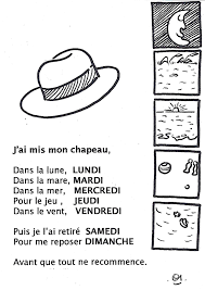 Comptine Des Jours De La Semaine Dis Bonjour Au Soleil Comptines Comptine Des Jours De La Semaine Comptine Semaine