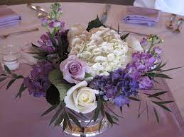 Feature Weddings Floral Artistry By Alison Ellis Purple Flower Arrangements Purple Centerpieces Flower Centerpieces Wedding