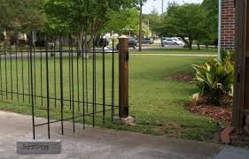 It is a nice fence design to keep your backyard looks natural. Build A Decorative Metal Rebar Fence For The Front Yard For Less Than Seven Dollars Per Linear Foot Backyard Garden Design Front Yard Outdoor Signs